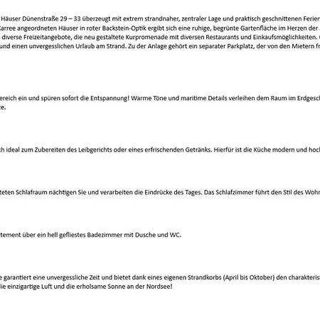 Duenenstrasse 31a, Eg Rechts *